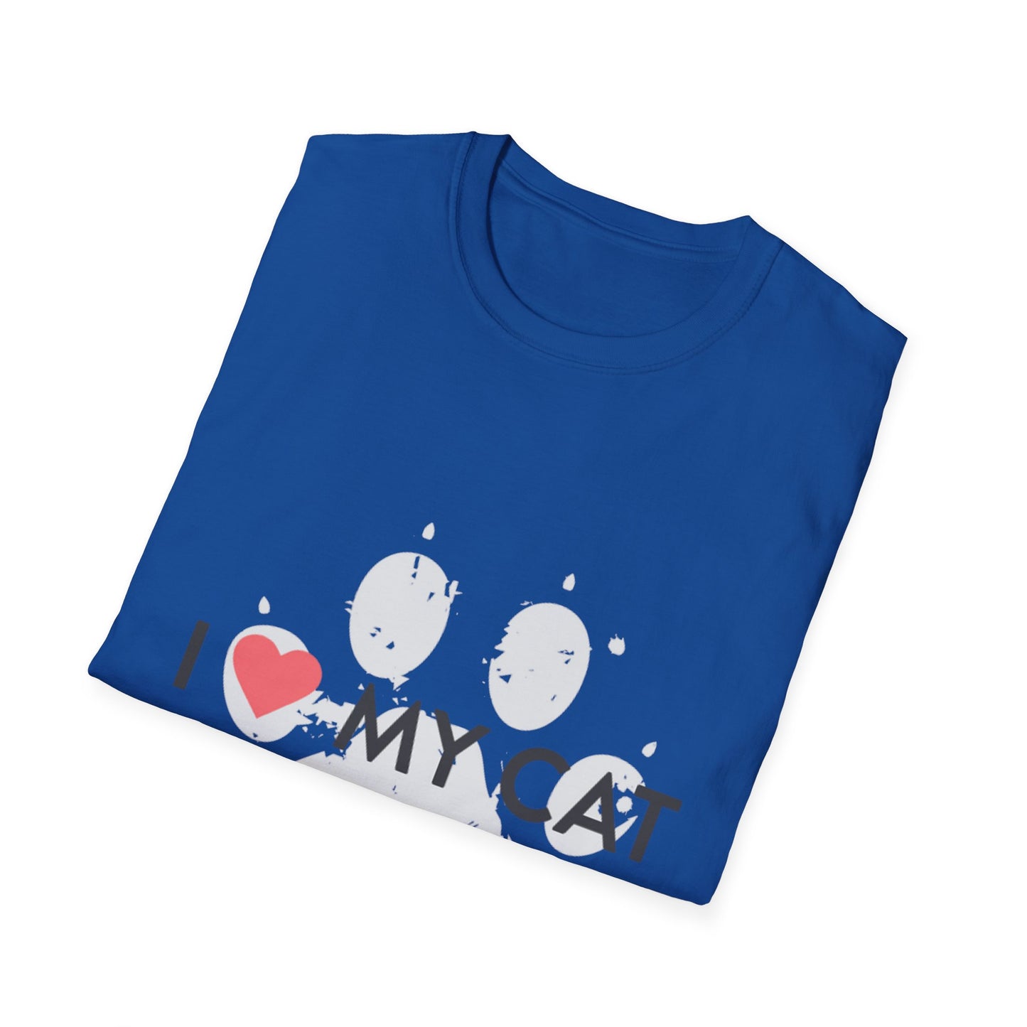 I My Cat T-Shirt — Cute Cat Lover Tee, Heart Pet Owner Gift