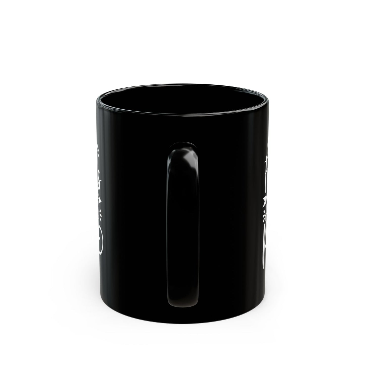 Best Friends Are Ones With Paws Black Mug — Pet Lover Coffee Cup (11oz/15oz)