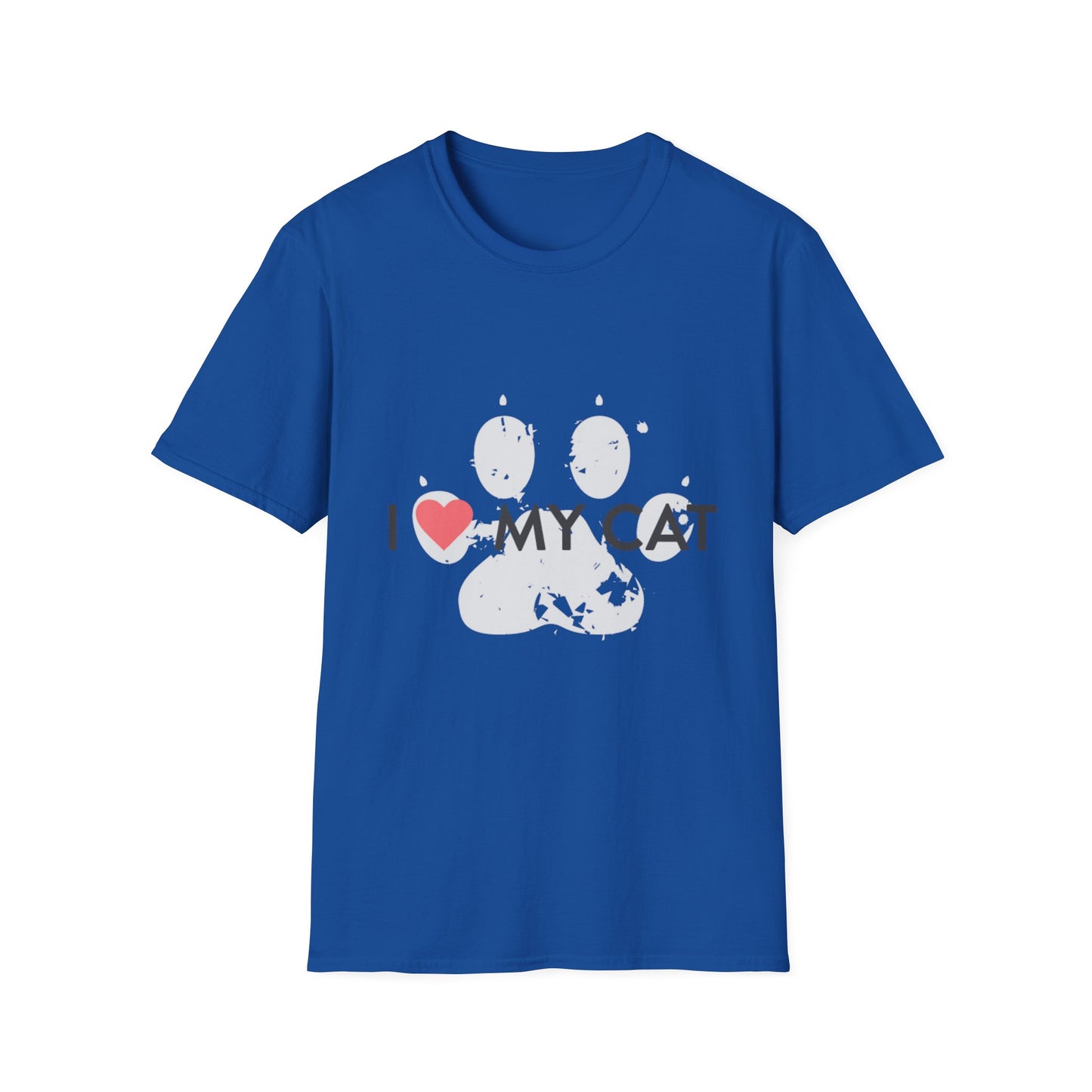 I  My Cat T-Shirt — Cute Cat Lover Tee, Heart Pet Owner Gift