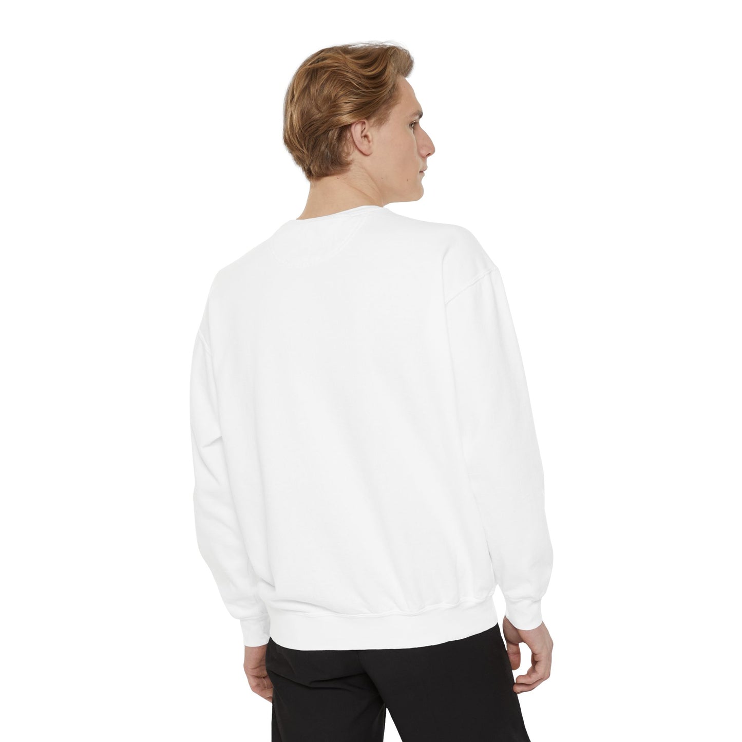Custom Garment-Dyed Sweatshirt – Personalized Print Your Way Crewneck