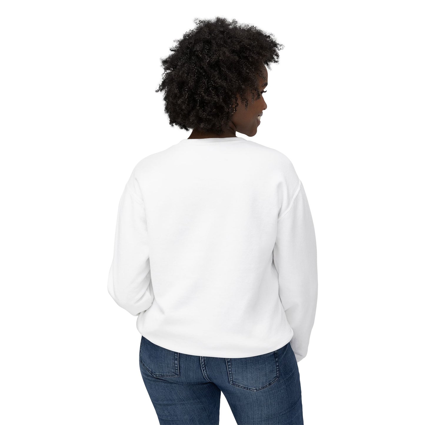Cat Lover Crewneck Sweatshirt — "The Best Things in Life Are Furry" Graphic