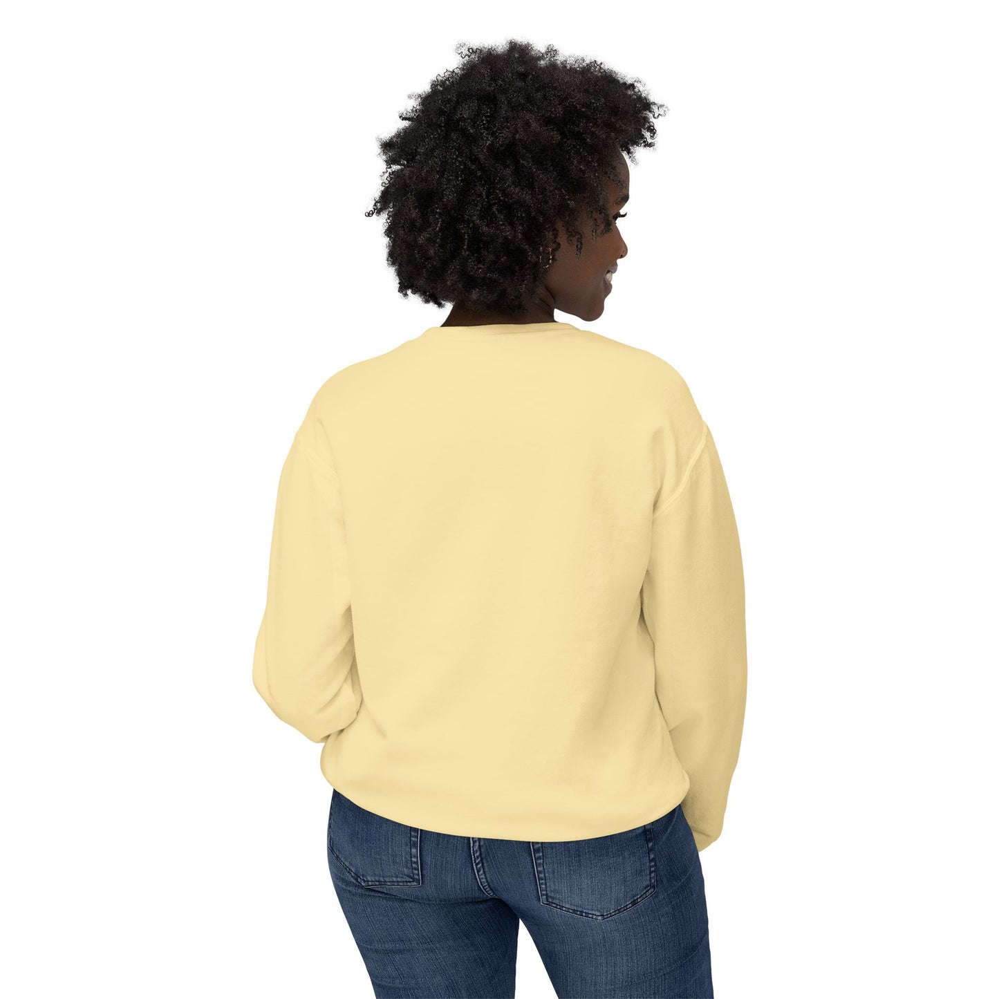 Cat Lover Crewneck Sweatshirt — "The Best Things in Life Are Furry" Graphic